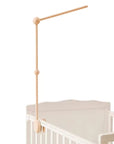 - Wooden Cot Arm – Classic Round Design Baby Stork Baby Mobile