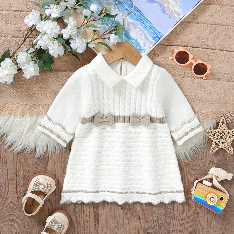 Bow Detail Baby &amp; Toddler Knit Dress