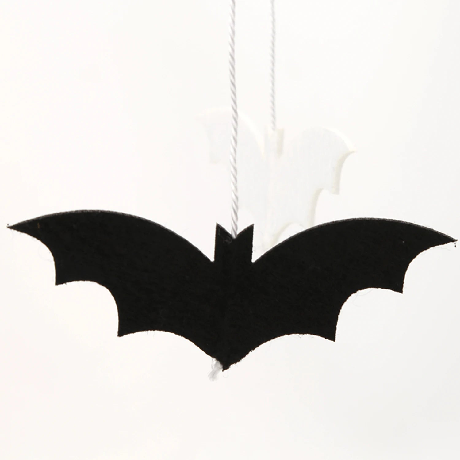 Bat Baby Mobile | Black &amp; White Moon Nursery Mobile