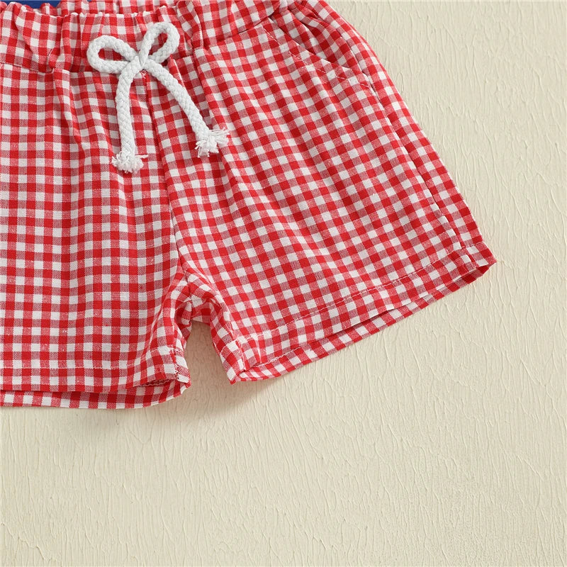 - Little Builder Tool Shorts Set Baby Stork