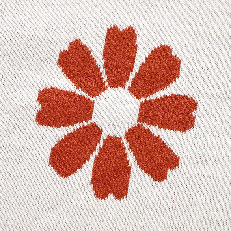 - Super Soft Baby Blanket – Daisy Floral (90×70 cm) | Acrylic Knit Baby Stork