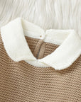 - Collared Knit Sweater – Classic Cotton Blend Baby Jumper Baby Stork