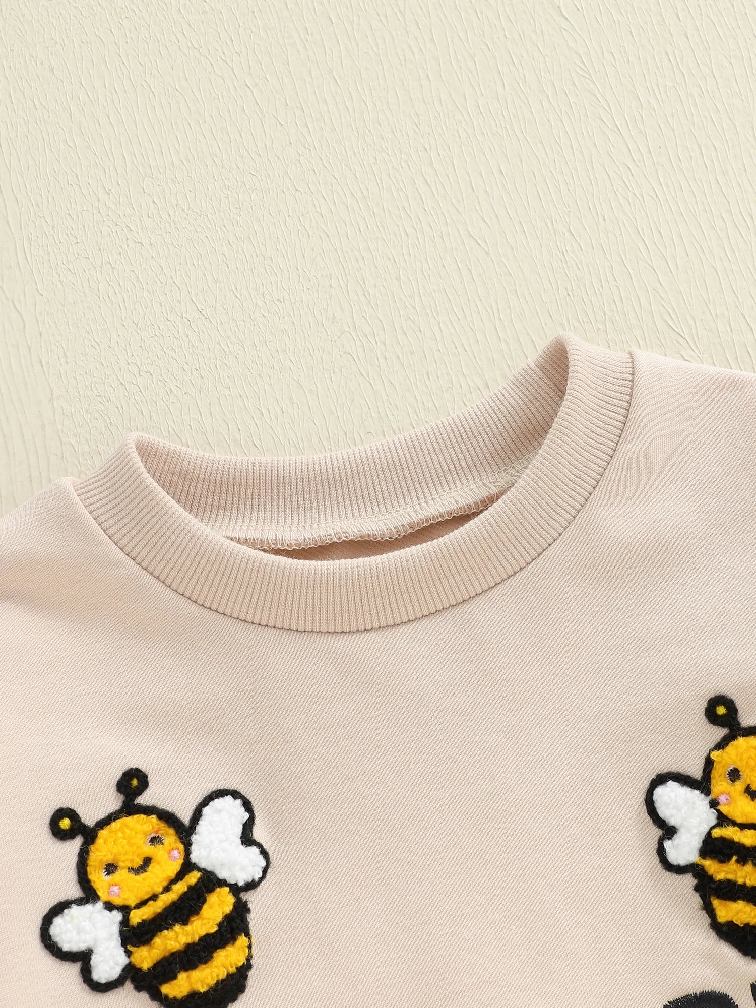 - Little Bee Embroidered Romper Baby Stork