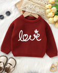 - Love Knit Baby & Toddler Sweater Baby Stork