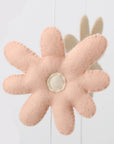 - Handmade Daisy Nursery Mobile | Floral Baby Mobile Baby Stork Baby Mobile