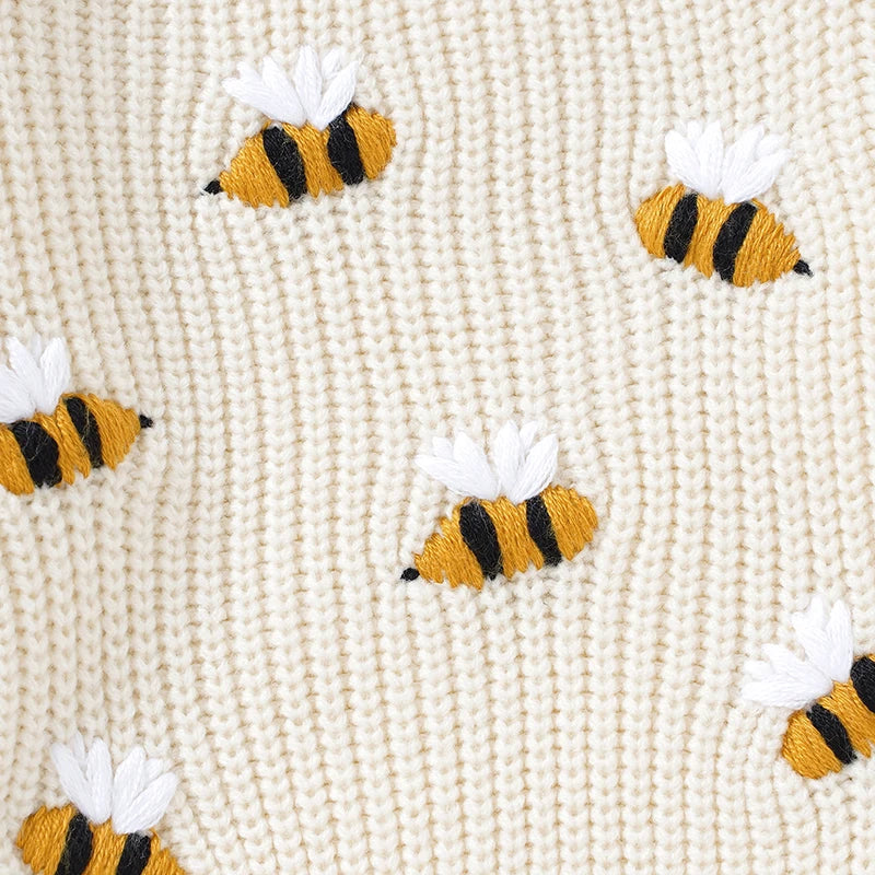 - Busy Bee Knit Jumper Baby Stork