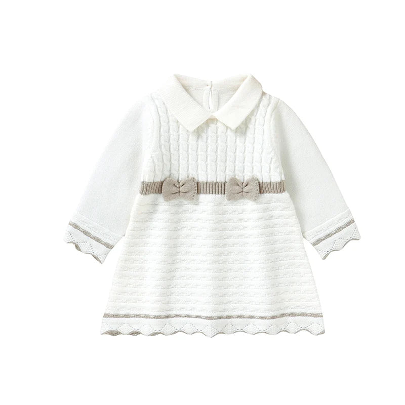 Bow Detail Baby &amp; Toddler Knit Dress
