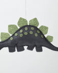 - Handmade Dinosaur Baby Mobile with Mountains & Leaves – Soft Felt Cot Mobile Baby Stork Baby Mobile