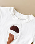 - Ice Cream 2 Piece Set – Cotton Tee & Shorts Baby Stork