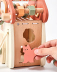 - Wooden Mushroom House | Montessori 5-in-1 Busy Cube Activity Toy Baby Stork Baby Toys & Activity Equipment