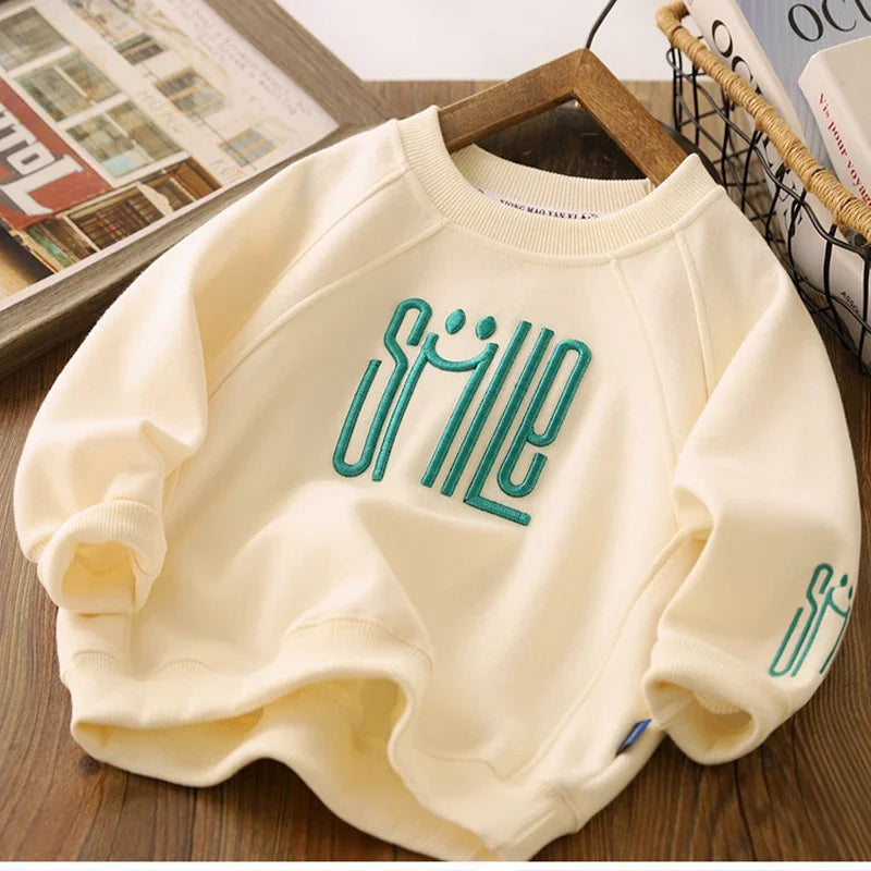 Smile Letter Kids Sweatshirt