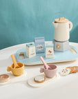 - Baby Wooden Coffee & Afternoon Tea Set Toy | 18pcs Set Baby Stork Baby Toys & Activity Equipment