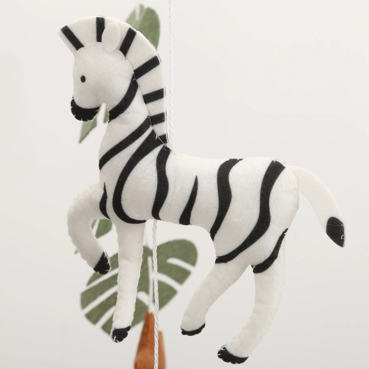 - Felt Safari Baby Mobile – Jungle Animal Nursery Décor Baby Stork