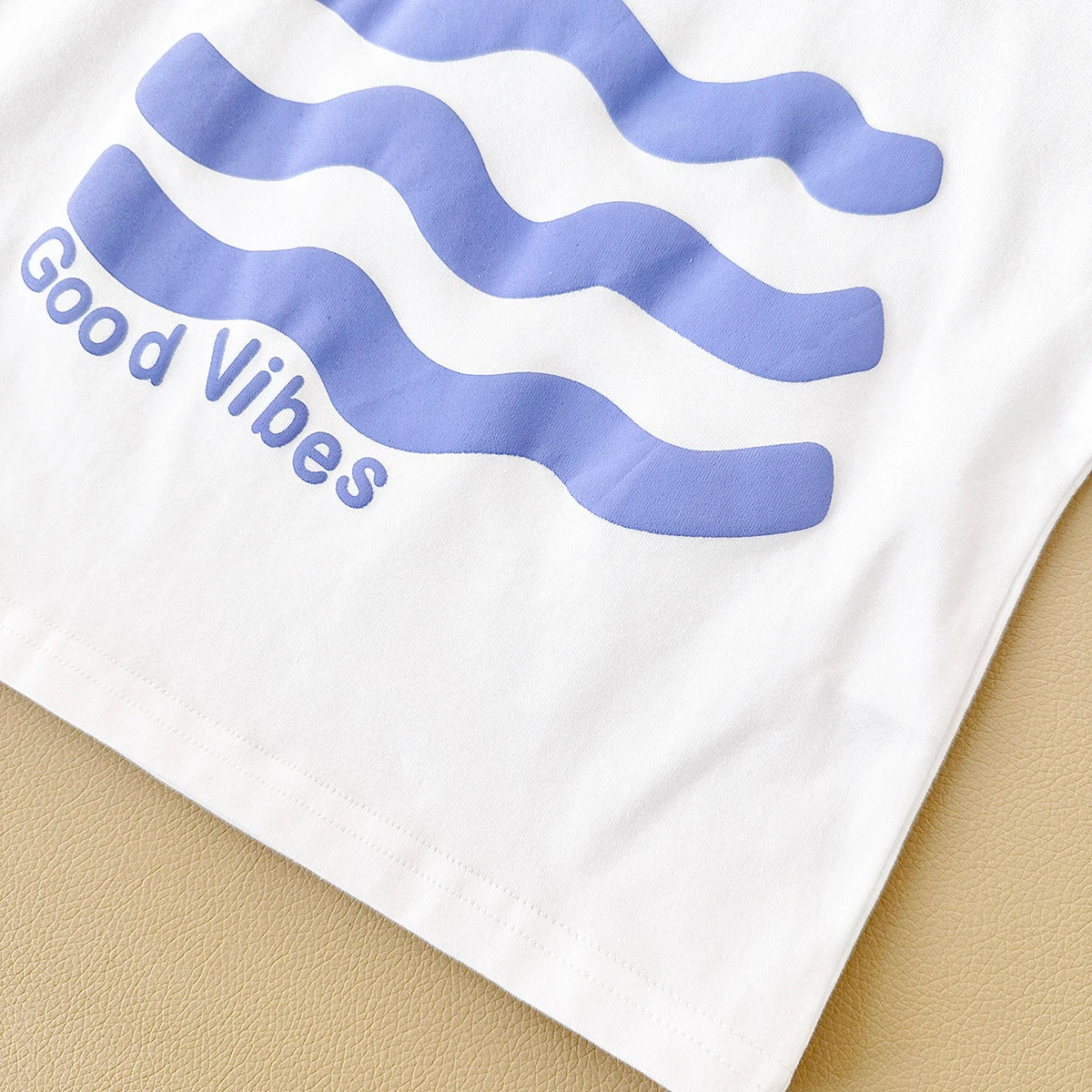 - Good Vibes 2 Piece Set – Cotton Tee &amp; Shorts Baby Stork