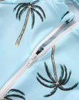 - Tropical Palm Zip Swimsuit Baby Stork