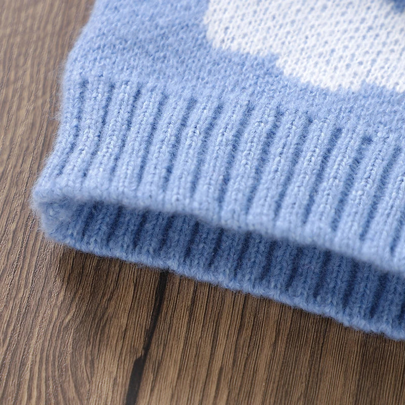 - Blue Sky Cloud Knit Sweater – Soft Touch Baby Pullover Baby Stork