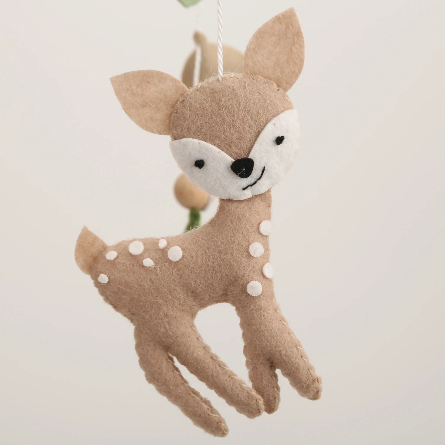 - Woodland Baby Mobile – Bear, Fox, Bunny & Deer Baby Stork