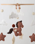 - Horse Baby Mobile | Cowboy Nursery Mobile Decor Baby Stork