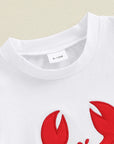 - Little Lobster T-Shirt & Shorts Set Baby Stork