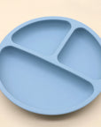 Silicone Feeding Set with Bib, Plate, Bowl & Snack Cup
