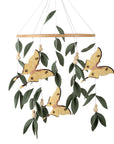 - Butterfly Baby Mobile with Green Leaves | Nature Nursery Decor Baby Stork