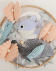 - Under the Sea Baby Mobile | Ocean Nursery Mobile with Whale, Narwhal & Seashells Baby Stork