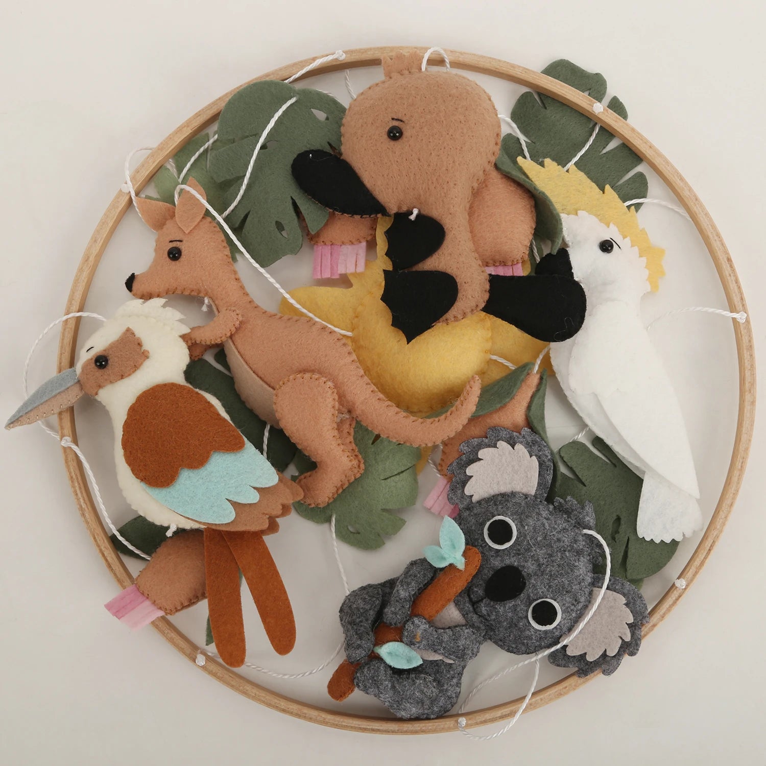 Australian Animals Baby Mobile | Koala, Kangaroo &amp; Cockatoo Nursery Mobile