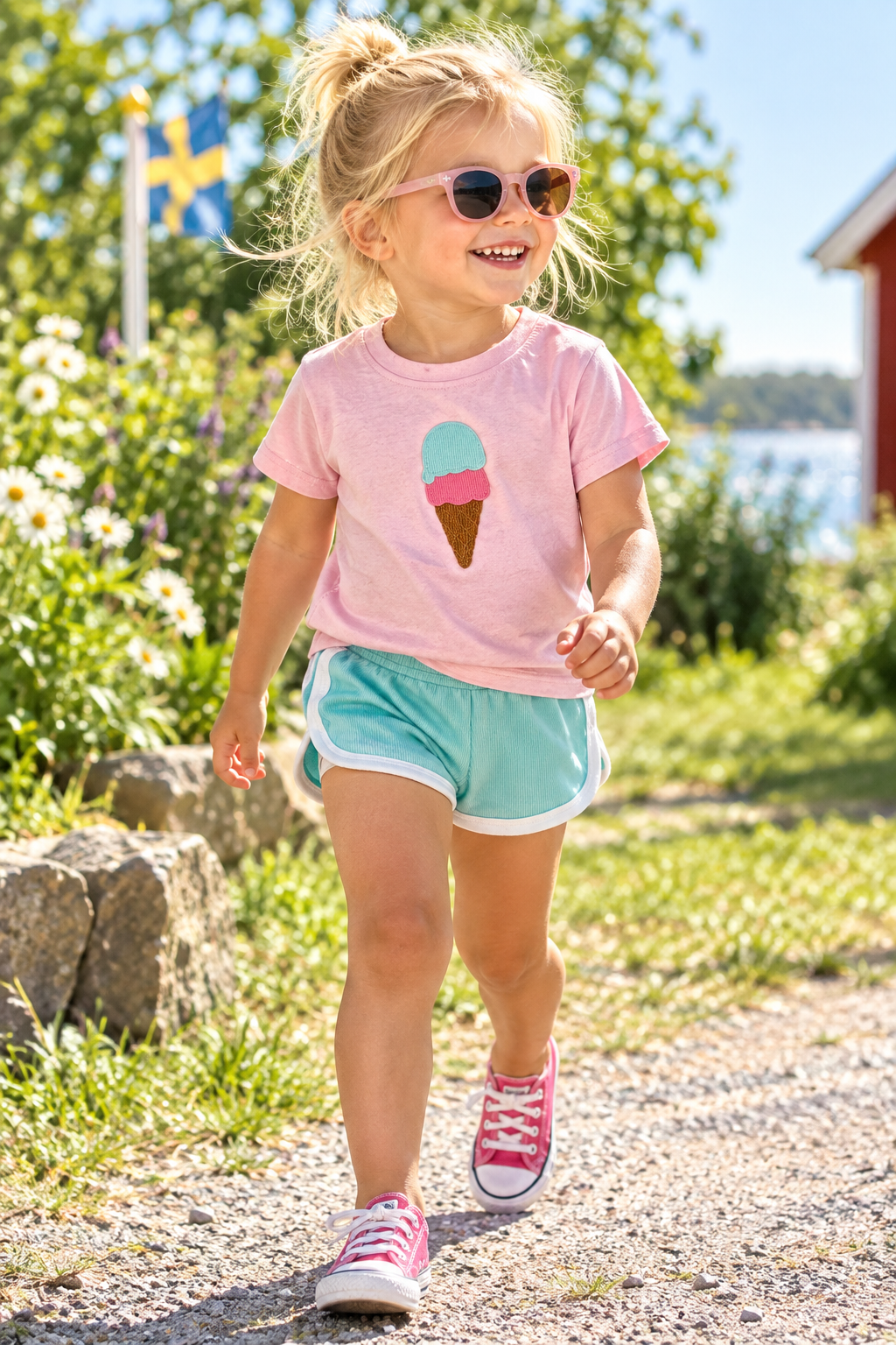 Ice Cream Baby &amp; Toddler Tee &amp; Shorts Set