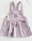 Floral Corduroy Baby & Toddler Pinafore Dress