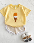 Ice Cream Baby & Toddler Tee & Shorts Set