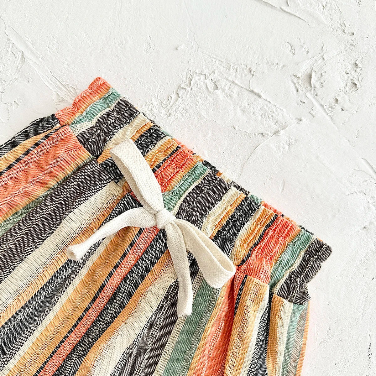 - Colourful Striped Shorts Set – 2 Piece Baby Outfit Baby Stork