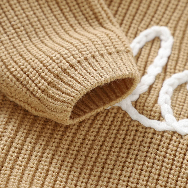 - Love Knit Baby &amp; Toddler Sweater Baby Stork
