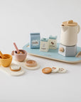 - Baby Wooden Coffee & Afternoon Tea Set Toy | 18pcs Set Baby Stork Baby Toys & Activity Equipment
