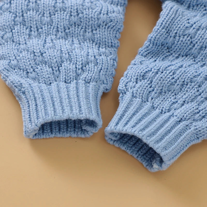 - Baby Bear Hooded Knit Jumpsuit Baby Stork