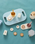 - Baby Wooden Coffee & Afternoon Tea Set Toy | 18pcs Set Baby Stork Baby Toys & Activity Equipment