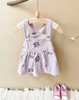 Floral Corduroy Baby & Toddler Pinafore Dress
