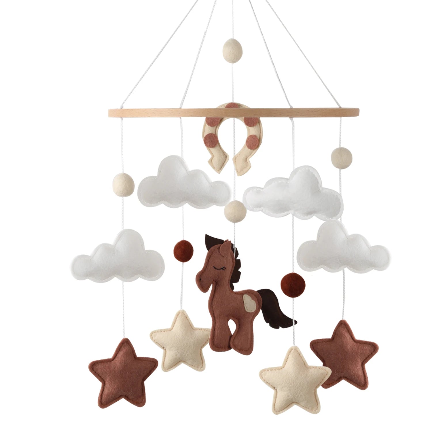 Horse Baby Mobile | Cowboy Nursery Mobile Decor