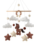 - Horse Baby Mobile | Cowboy Nursery Mobile Decor Baby Stork