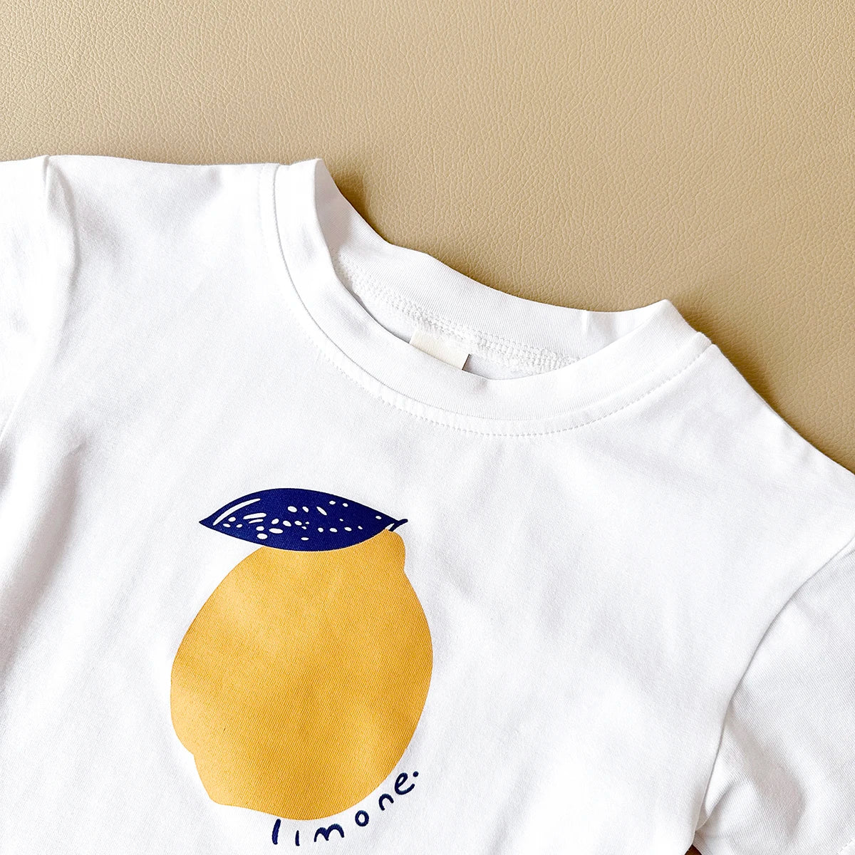 - Lemon Gingham Baby Set – 2 Piece Outfit | Blue Baby Stork