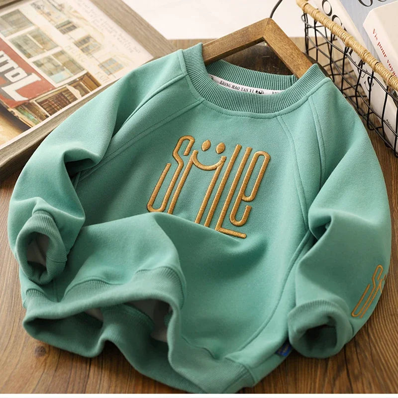 Smile Letter Kids Sweatshirt