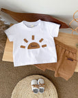 - Summer Sun 2-Piece Set – Baby T-Shirt & Shorts Baby Stork