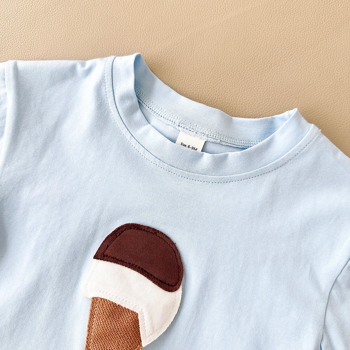 - Ice Cream 2 Piece Set – Cotton Tee &amp; Shorts Baby Stork