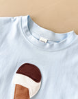 - Ice Cream 2 Piece Set – Cotton Tee & Shorts Baby Stork