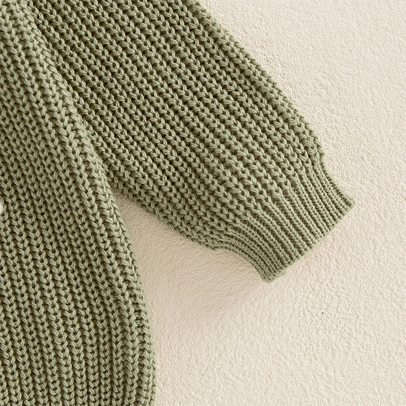 - Little Dude Knit Sweater Baby Stork