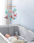 - My Little Mermaid Baby Mobile - Under the Sea Mobile Ocean Animals Cot Mobile Baby Stork Baby Mobile