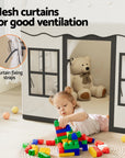 - Kids Play Tent | Playhouse Castle with String Lights & Floor Mat Keezi Baby & Kids > Baby & Kid's Toys > Pretend Play
