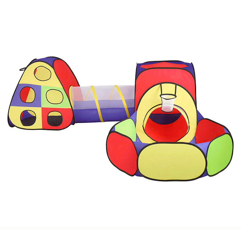 - Play Tent Adventure Set with Tunnel and Ball Pit | Multi-Colour Keezi Baby &amp; Kids > Baby &amp; Kid's Toys > Pretend Play