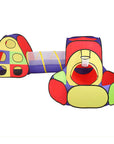 - Play Tent Adventure Set with Tunnel and Ball Pit | Multi-Colour Keezi Baby & Kids > Baby & Kid's Toys > Pretend Play