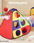 - Play Tent Adventure Set with Tunnel and Ball Pit | Multi-Colour Keezi Baby & Kids > Baby & Kid's Toys > Pretend Play