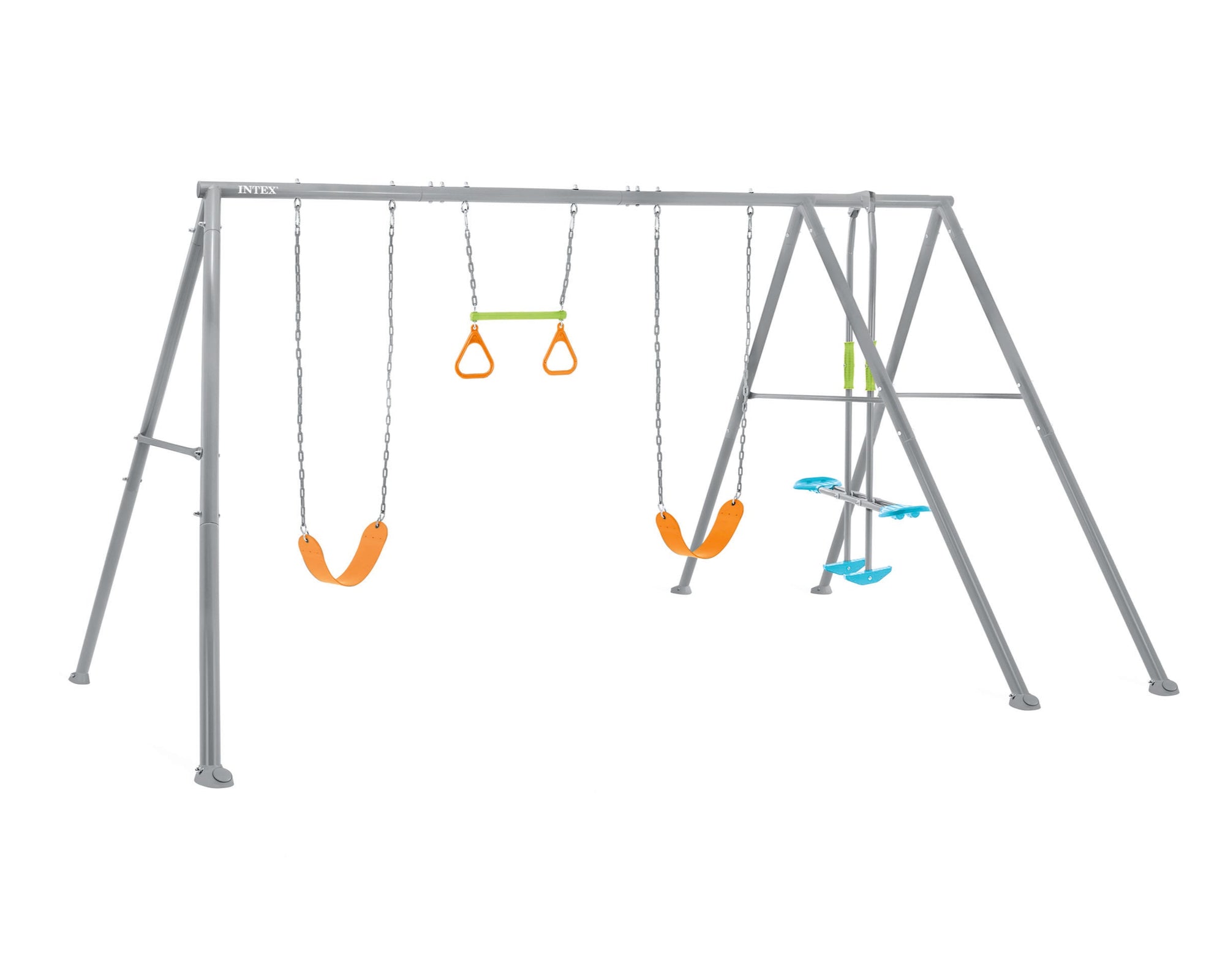 - Swing and Glide Four Feature Set – 4-in-1 Outdoor Play Station Intex Baby & Kids > Baby & Kid's Toys > Outdoor Play Equipment